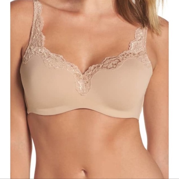 NWT Le Mystere Lace Tisha Natural Bra 34DD/E - Picture 6 of 11